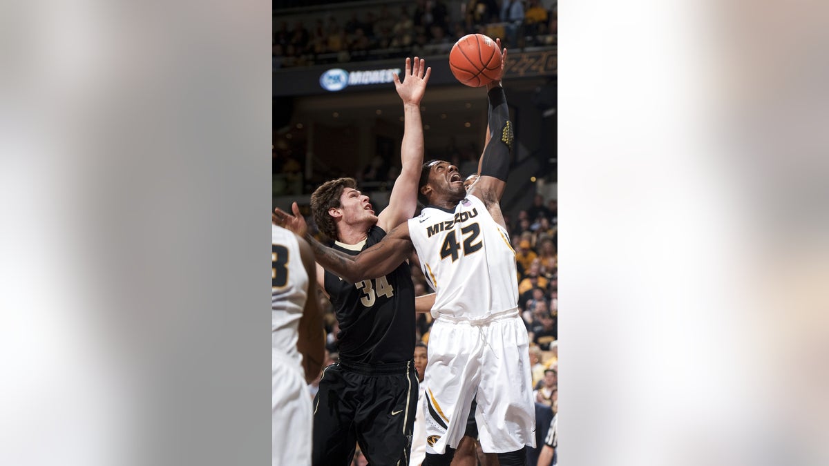 Vanderbilt Missouri Basketball