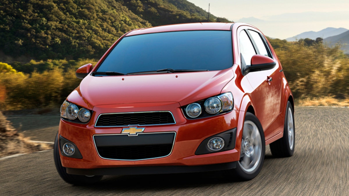 2012 Chevrolet Sonic hatchback