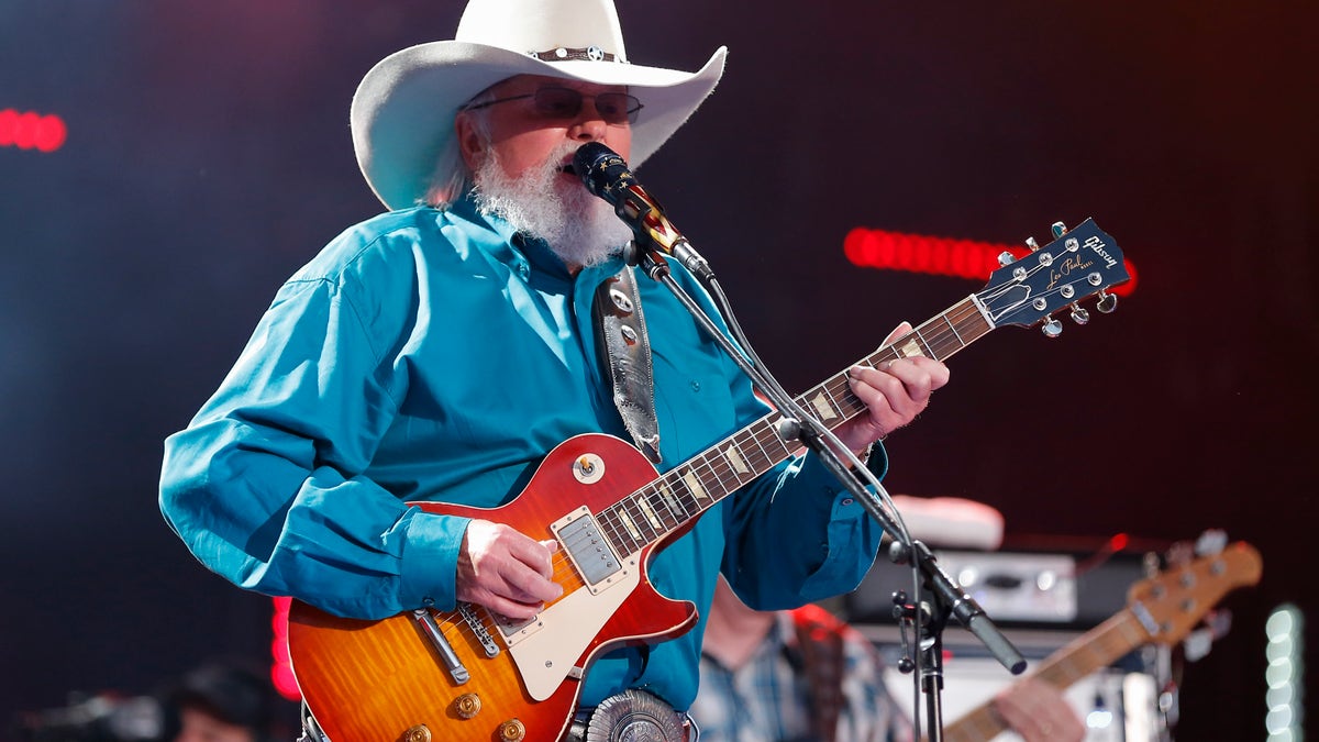 Charlie Daniels performs at the CMA Music Festival at Nissan Stadium on Thursday, June 9, 2016, in Nashville, Tenn. (Photo by Al Wagner/Invision/AP)