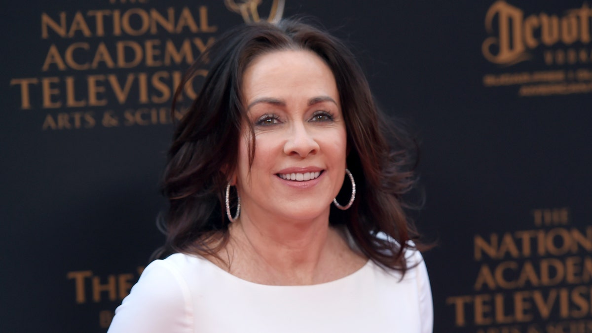 Patricia Heaton arrives at the Daytime Creative Arts Emmy Awards at the Westin Bonaventure Hotel on Friday, April 29, 2016, in Los Angeles. (Photo by Chris Pizzello/Invision/AP)