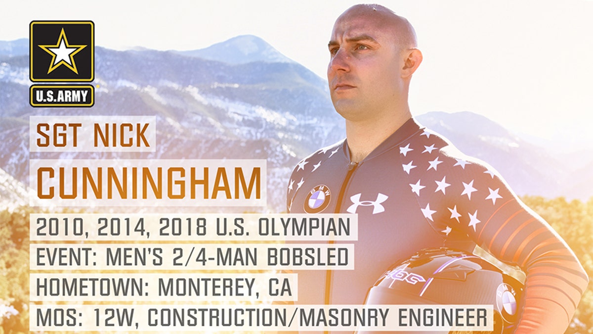 2018 Olympian Card-SGT CUNNINGHAM Sized