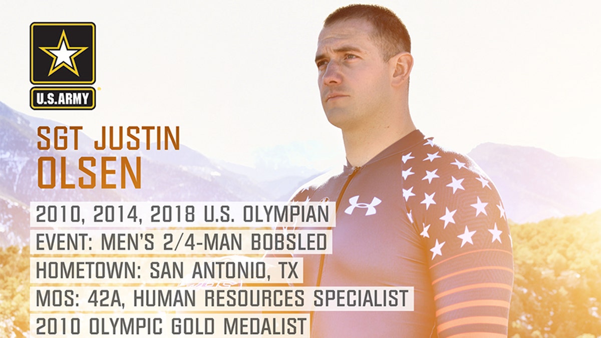 2018 Olympian Card-SGT OLSEN Sized