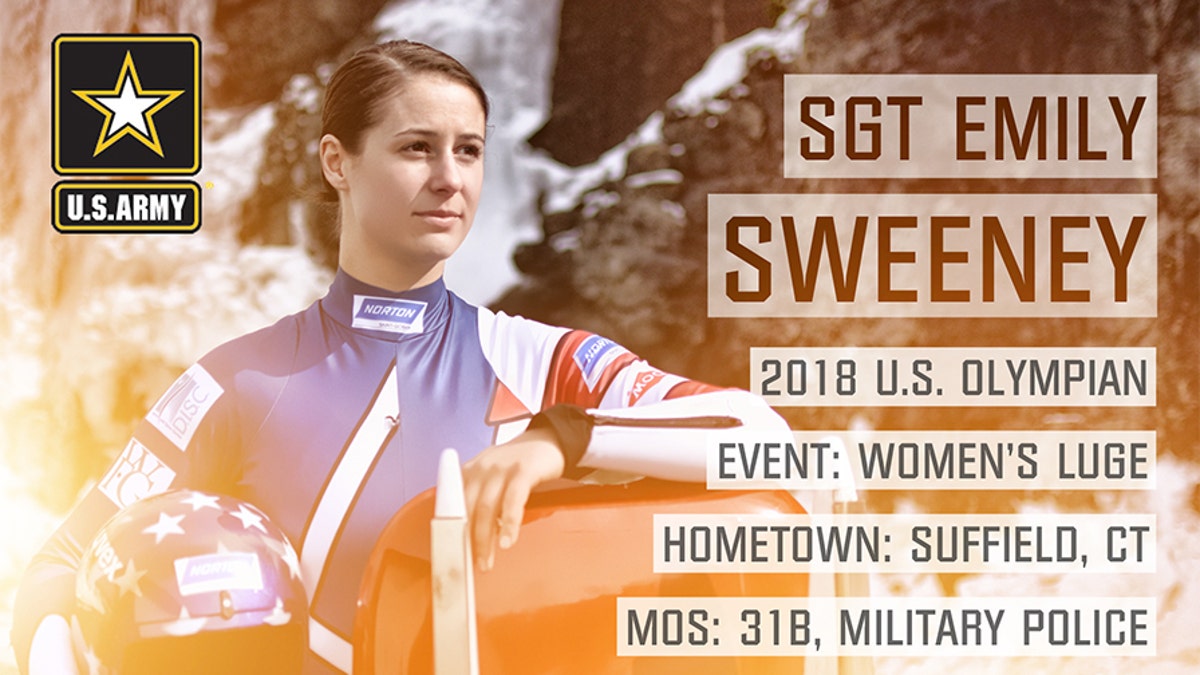 2018 Olympian Card-SGT SWEENEY Sized