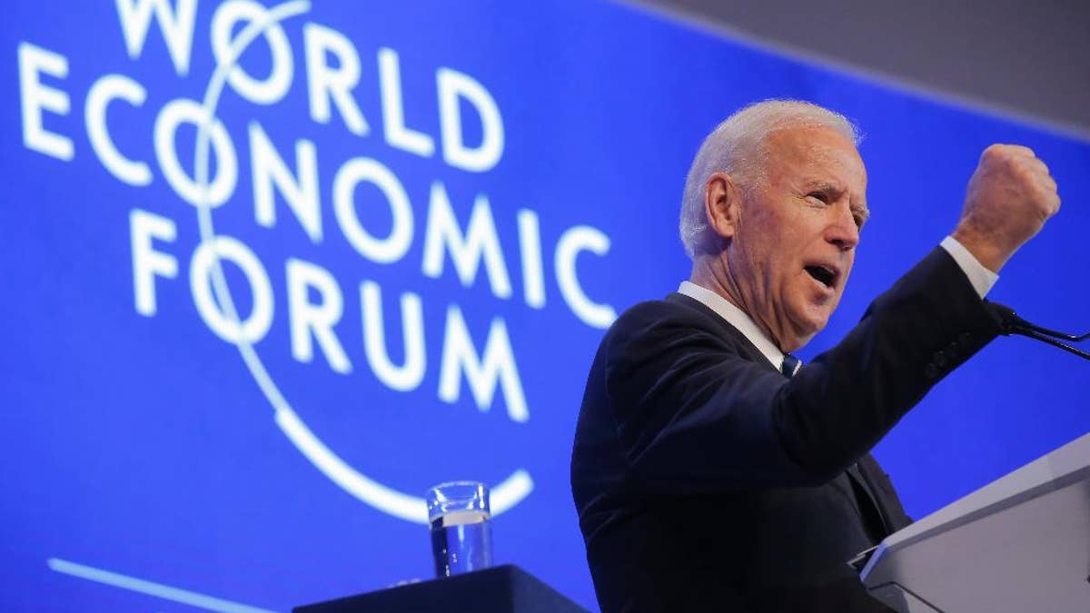 U.S. Vice President Joe Biden delivers a speech
