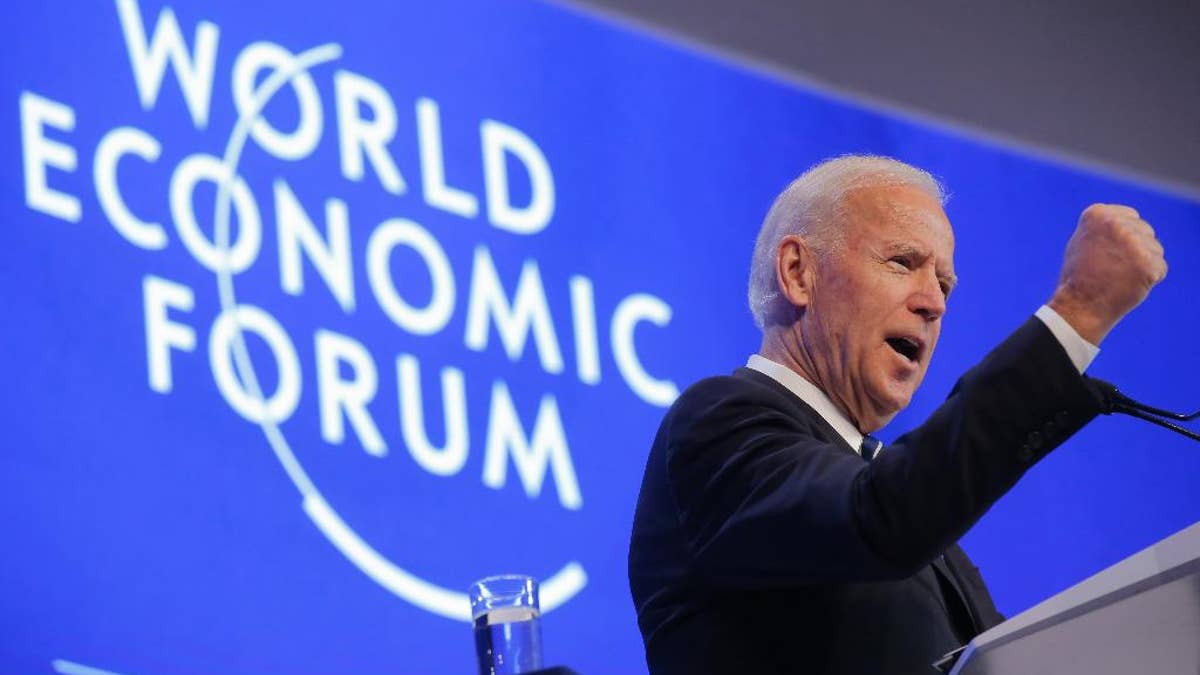 U.S. Vice President Joe Biden delivers a speech