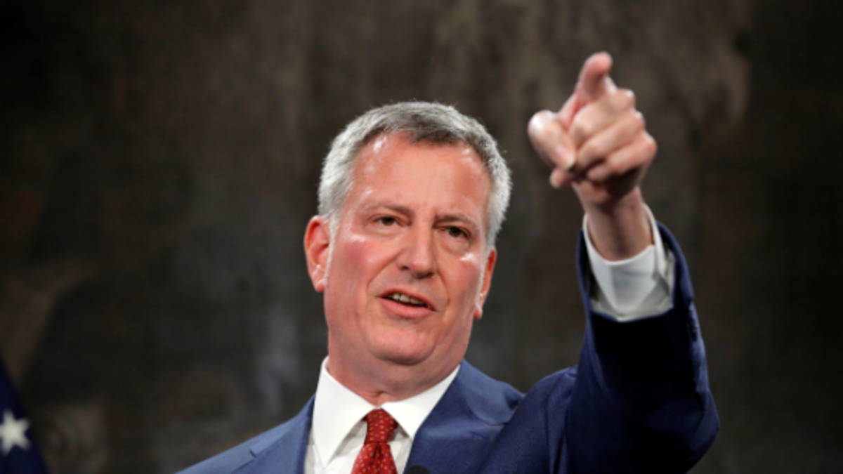 de Blasio reuters