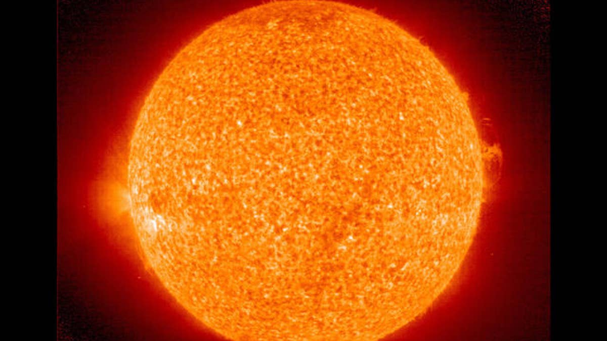This image provided by NASA shows the latest image of the Sun taken July 24, 2007. NASA scientists are keeping a close eye on the sun. It is almost spotless, a sign that the Sun may have reached solar minimum. Scientists are now watching for the first spot of the new solar cycle to appear. The 11 year long solar cycle is marked by two extremes, solar minimum and solar maximum. Solar minimum is the period of least solar activity in the solar cycle of the sun. During this time sunspot and solar flare activity diminishes, and often does not occur for days at a time. (AP Photo/NASA)