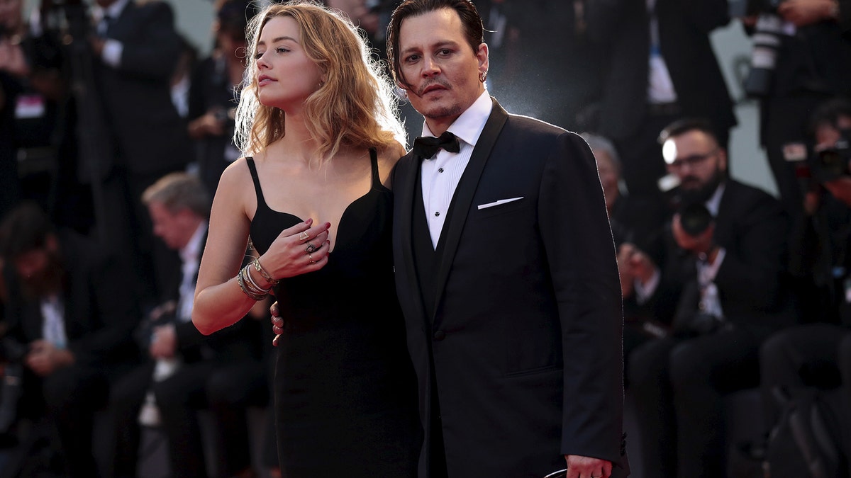 Actor Johnny Depp Amber Heard 