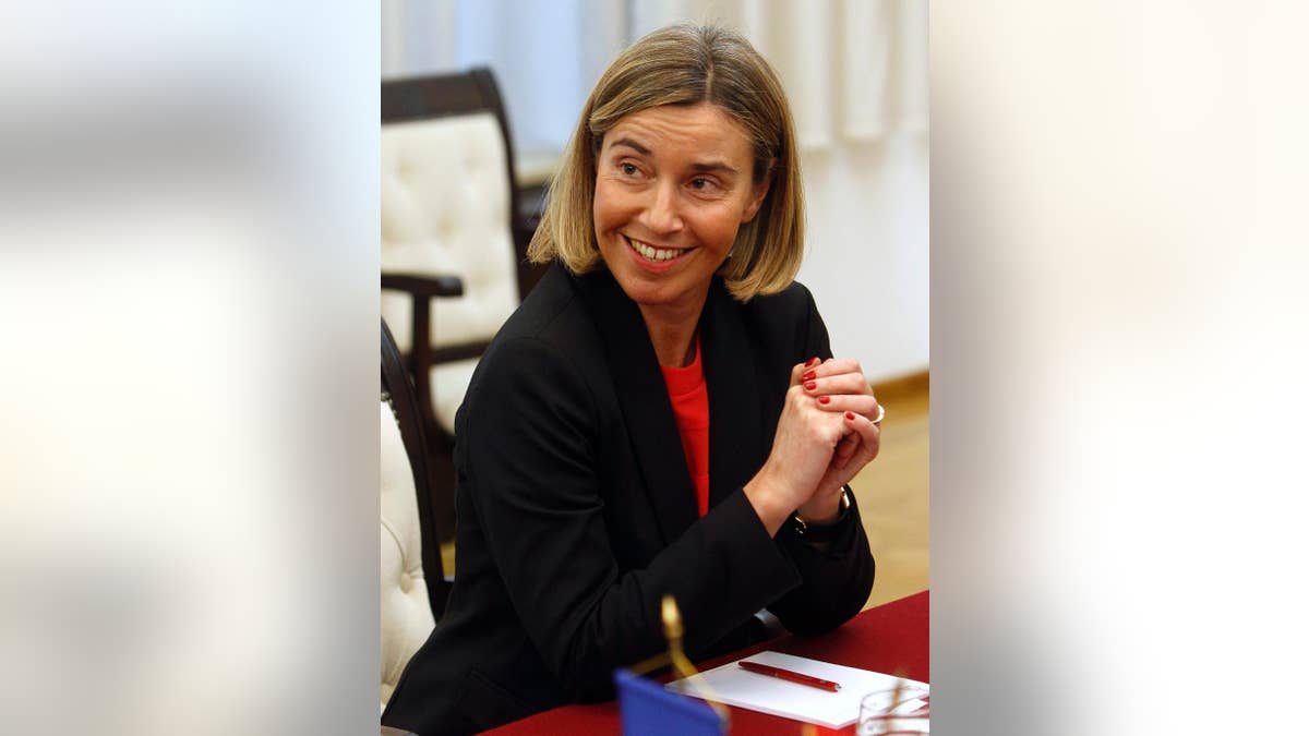 Federica Mogherini, the European Commission's high representative for foreign affairs and security policy.