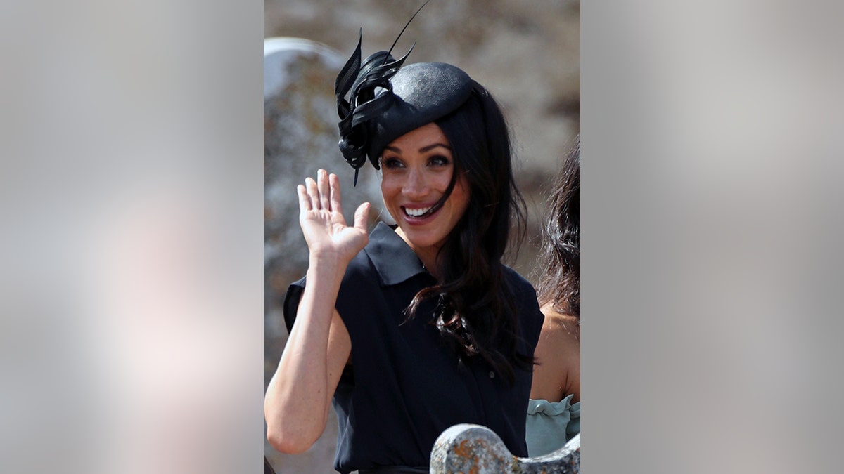 Markle spent her first birthday as a royal with Prince Harry and other members of the royal family.