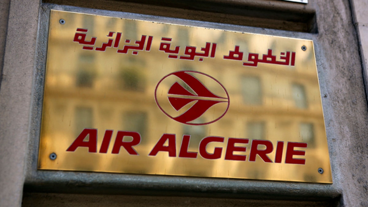 France Algeria Plane