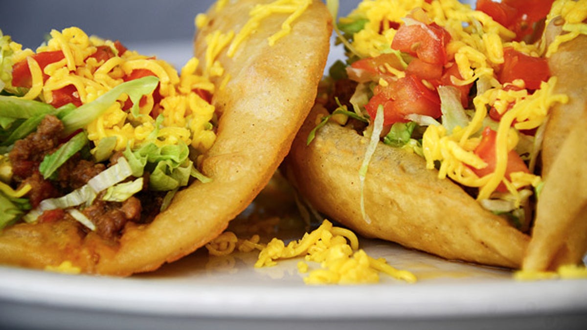 San Antonio-Style Puffy Tacos With Ground Beef Recipe