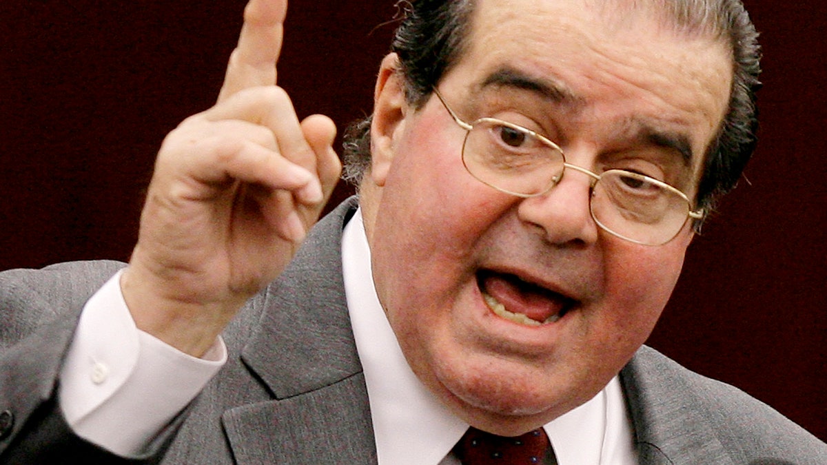 FILE: June 2012: Justice Antonin Scalia. 