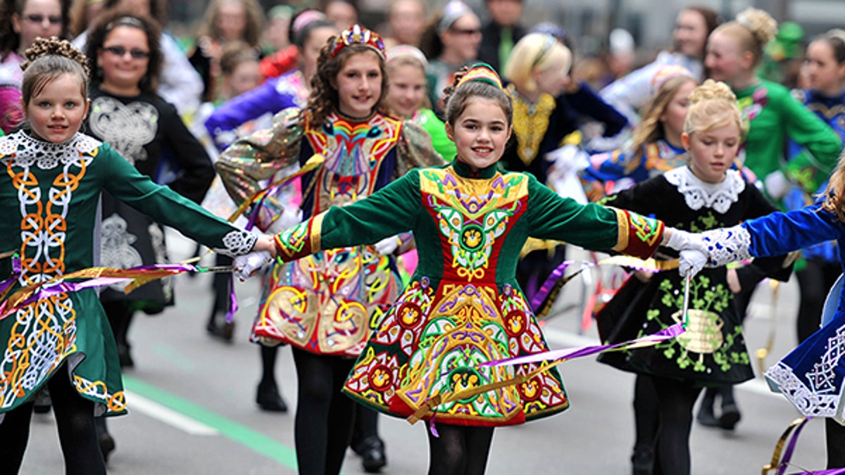 St Patrick's day celebrations