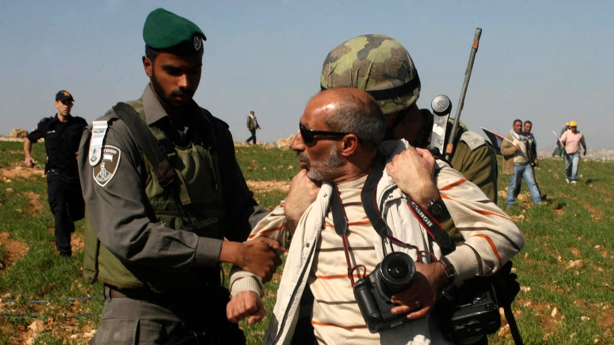 Mideast Israel Journalist Detained