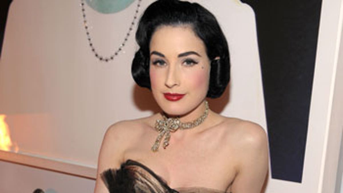 Strip Teese: Dita Gets Down & Dirty in Martini Glass | Fox News