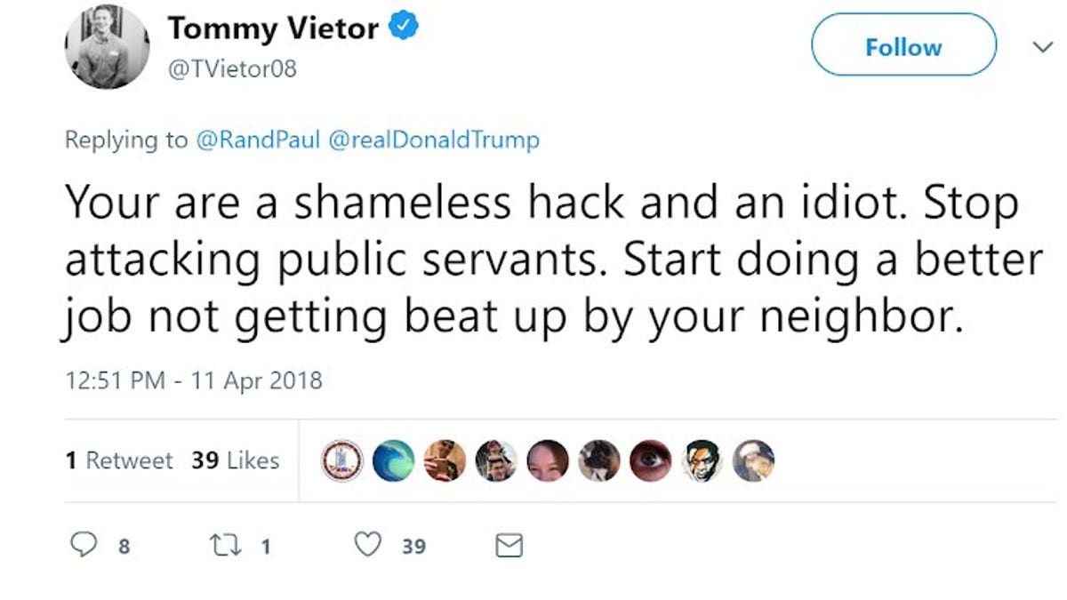Tommy Vietor Tweet Paul