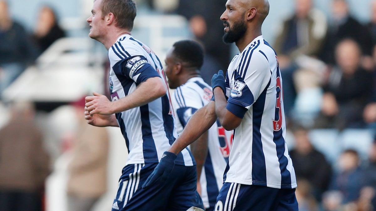West Brom Anelka Charged