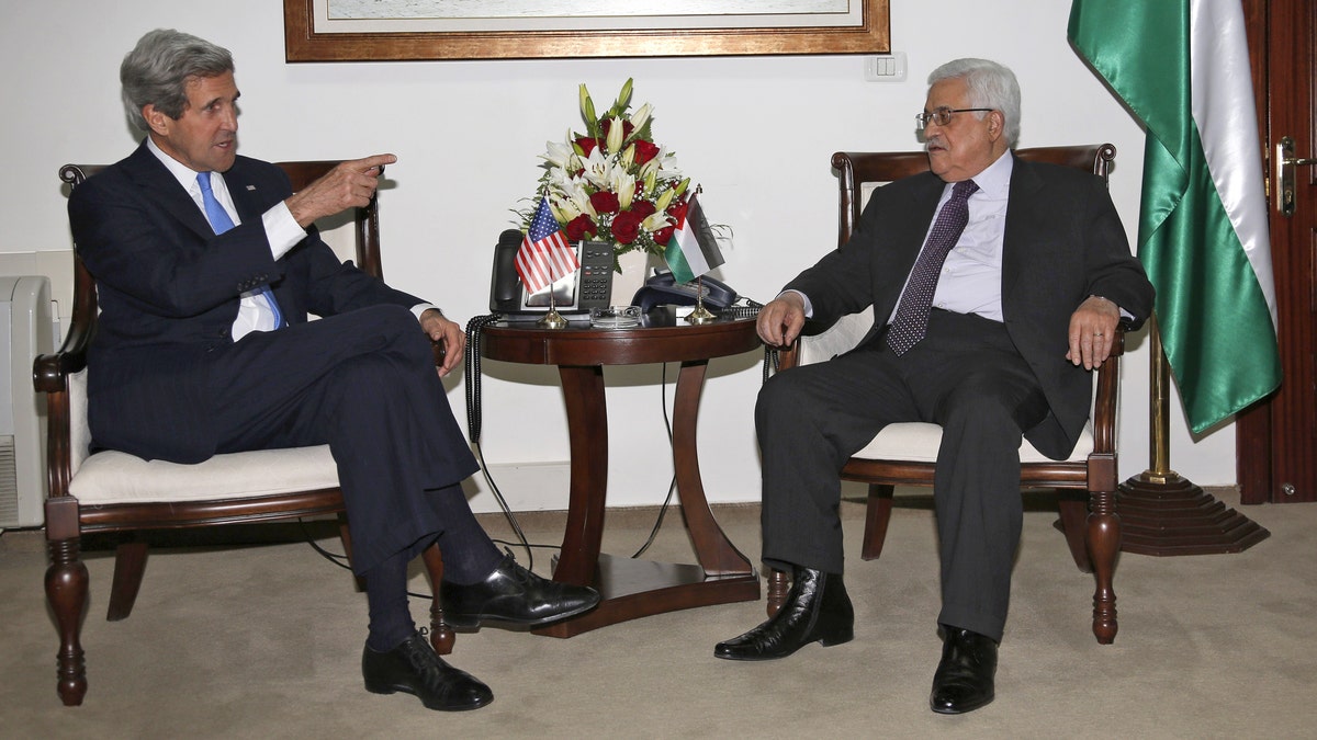 Mideast Palestinian US Kerry