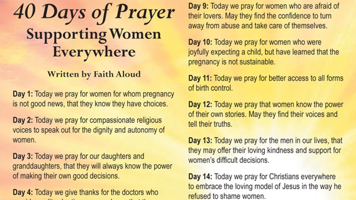 40 days of prayer brochure.indd