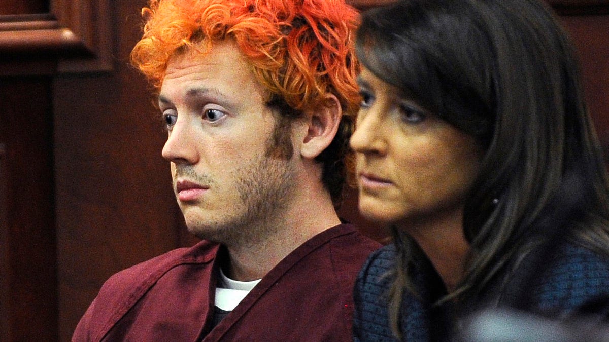 Aurora, Colorado movie theater shooting suspect James Holmes appears in court