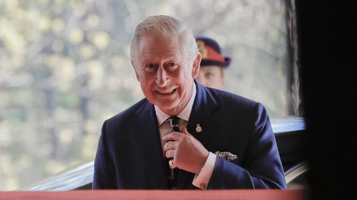Britain's Prince Charles smiles during a welcoming ceremony at the Cotroceni Presidential Palace in Bucharest, Romania, Wednesday, March 29, 2017. Britain's Prince Charles has arrived in Bucharest at the start of a nine-day tour to Romania, Italy and Austria that the British government hopes will reassure European Union nations that Britain remains a close ally despite its intention to quit the bloc. (AP Photo/Vadim Ghirda)