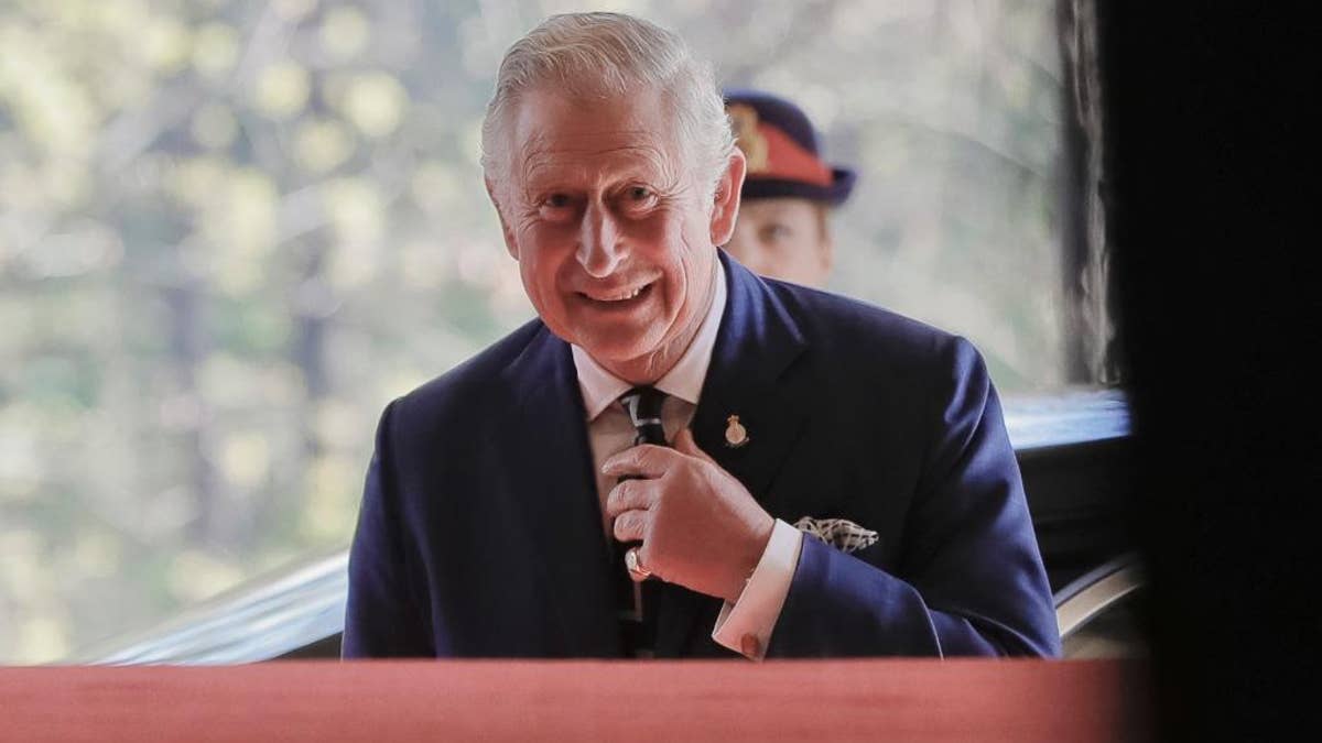 Britain's Prince Charles smiles during a welcoming ceremony at the Cotroceni Presidential Palace in Bucharest, Romania, Wednesday, March 29, 2017. Britain's Prince Charles has arrived in Bucharest at the start of a nine-day tour to Romania, Italy and Austria that the British government hopes will reassure European Union nations that Britain remains a close ally despite its intention to quit the bloc. (AP Photo/Vadim Ghirda)