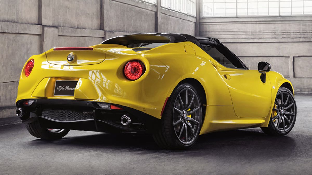 2015 Alfa Romeo 4C Spider