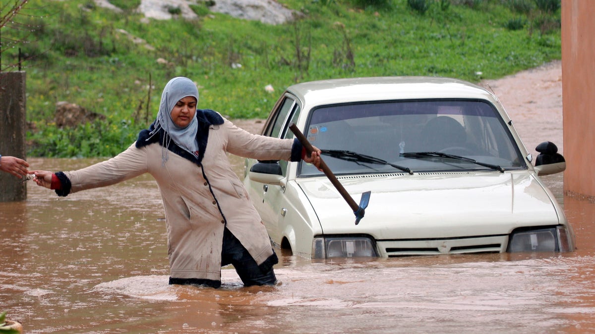 Mideast Israel Palestinians Weather