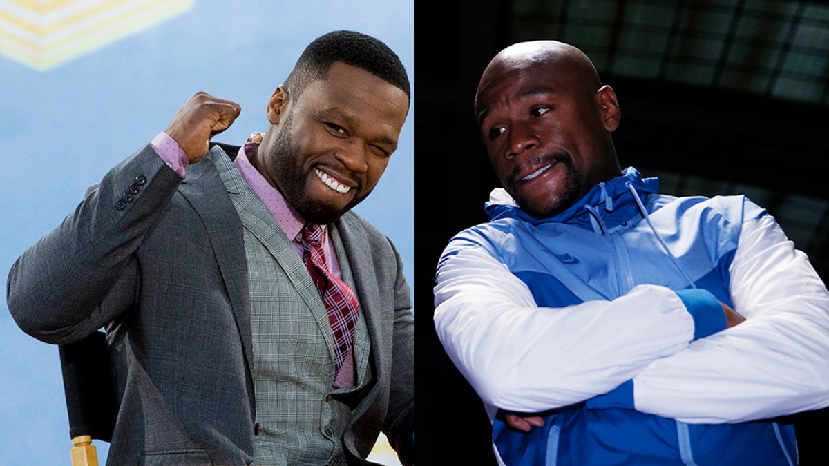 50 Cent Mayweather Split.