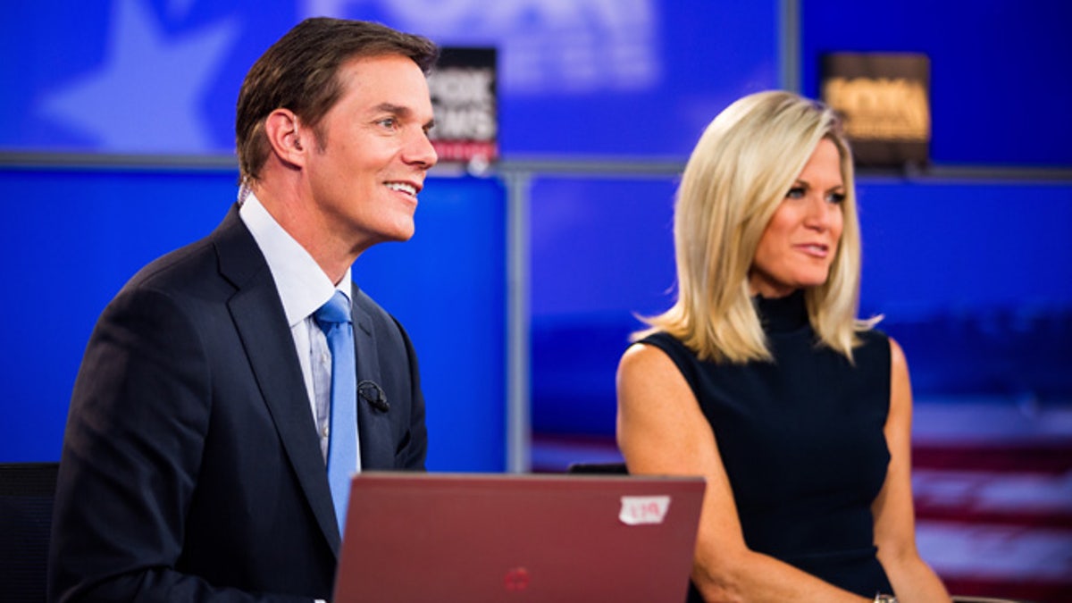 Bill Hemmer and Martha MacCallum host America's Newsroom from the 2016 Republican National Convention in Cleveland, Ohio, July 20, 2016.