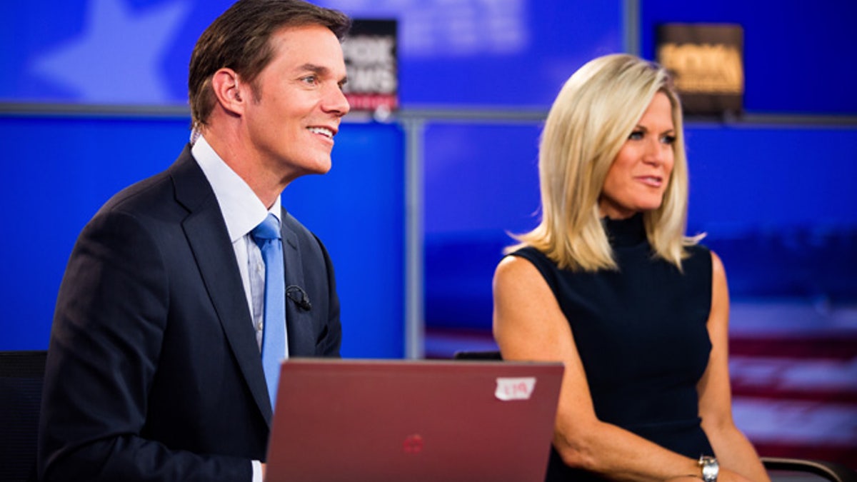 Bill Hemmer and Martha MacCallum host America's Newsroom from the 2016 Republican National Convention in Cleveland, Ohio, July 20, 2016.