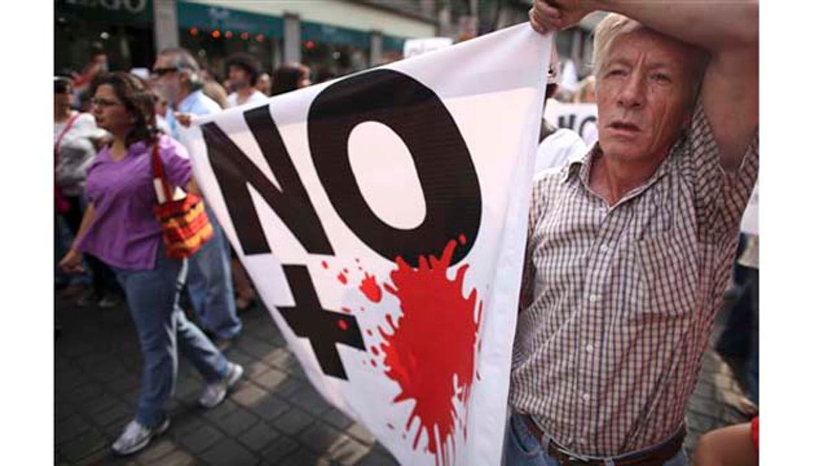 Mexico Drug War Protest