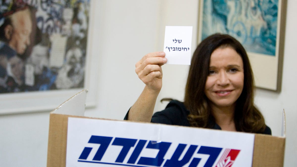 Mideast Israel Labors Leader