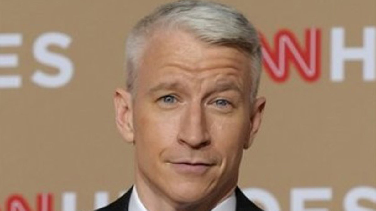 Journalist and television personality Anderson Cooper arrives at 