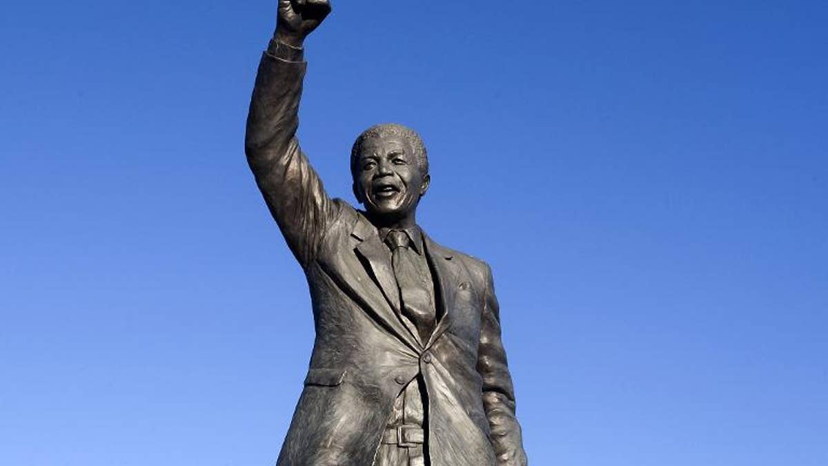 Life Size Statue of Nelson Mandela