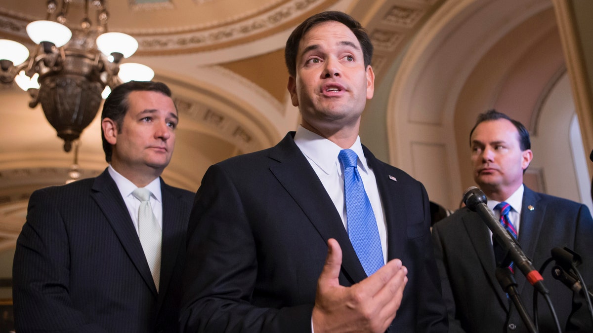 Sen. Marco Rubio, Sen. Ted Cruz, and Sen. Mike Lee