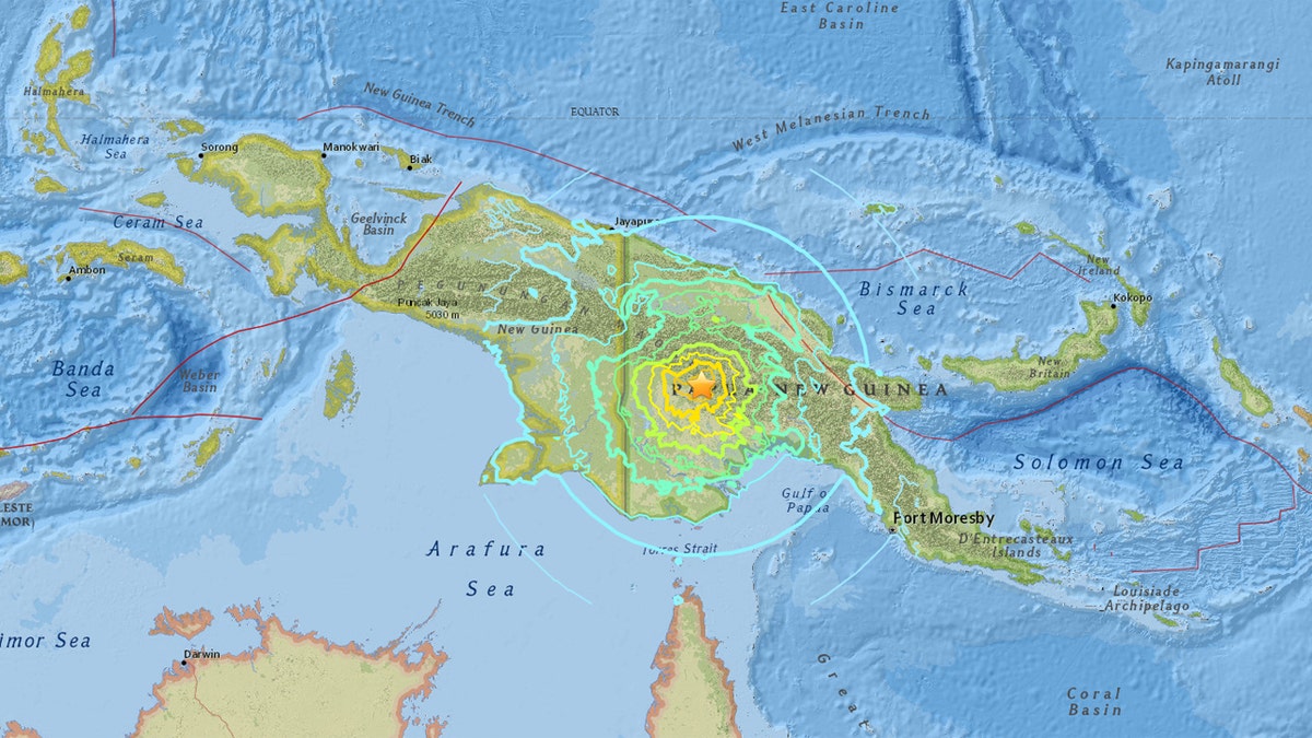Papua New Guinea quake