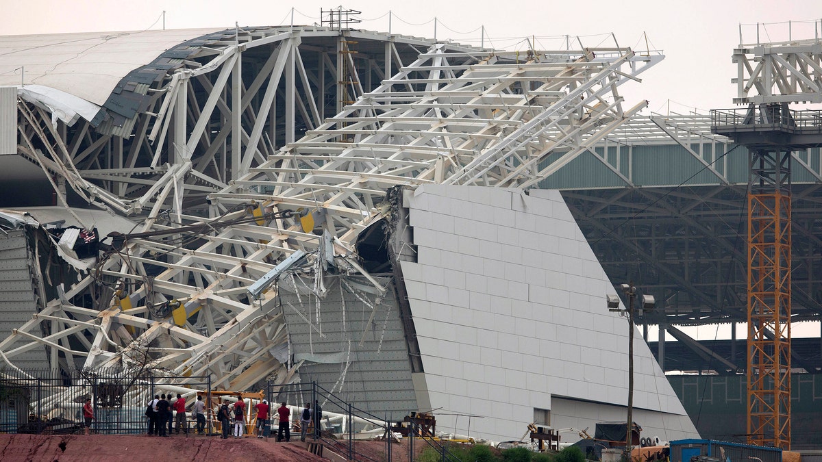 6365de4a-Brazil Stadium Collapse