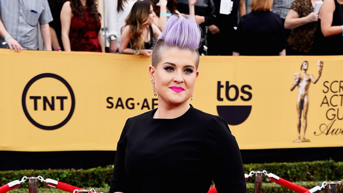 LOS ANGELES, CA - JANUARY 25:  TV personality Kelly Osbourne attends the 21st Annual Screen Actors Guild Awards at The Shrine Auditorium on January 25, 2015 in Los Angeles, California.  (Photo by Frazer Harrison/Getty Images)