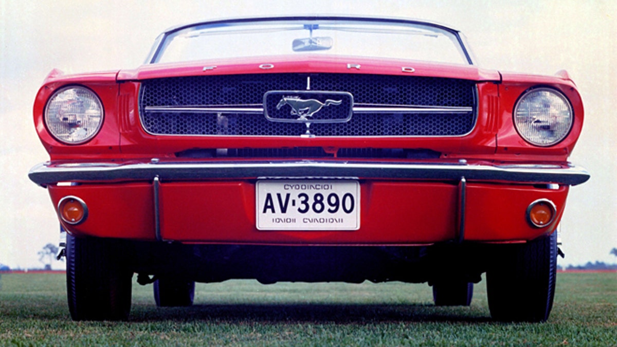 1964 1/2 Ford Mustang convertible.