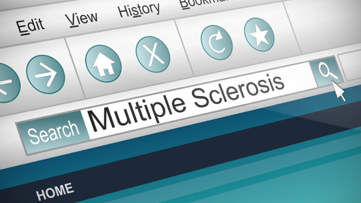 Multiple Sclerosis concept.