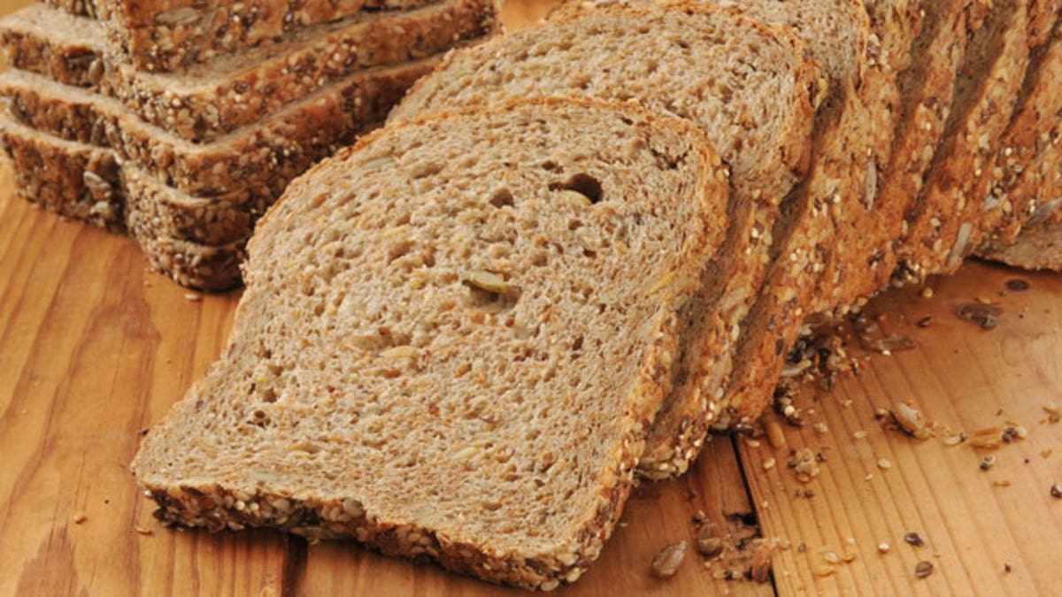 Sprouted grain and seed bread