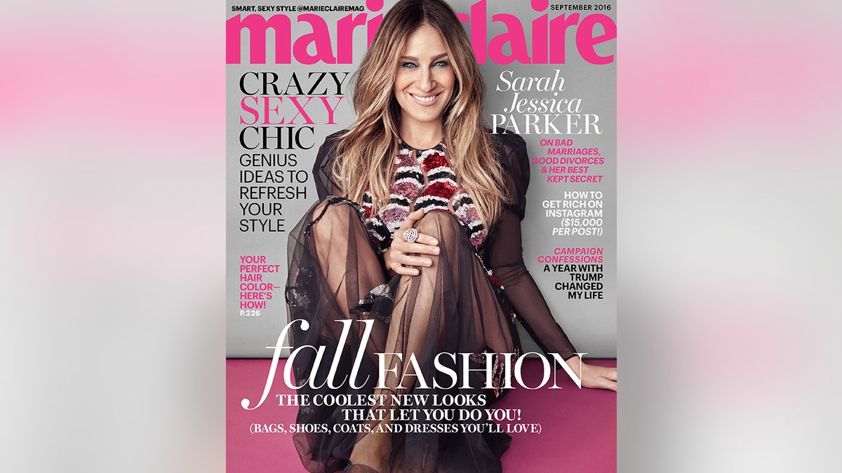 sjp marie claire cover 2016