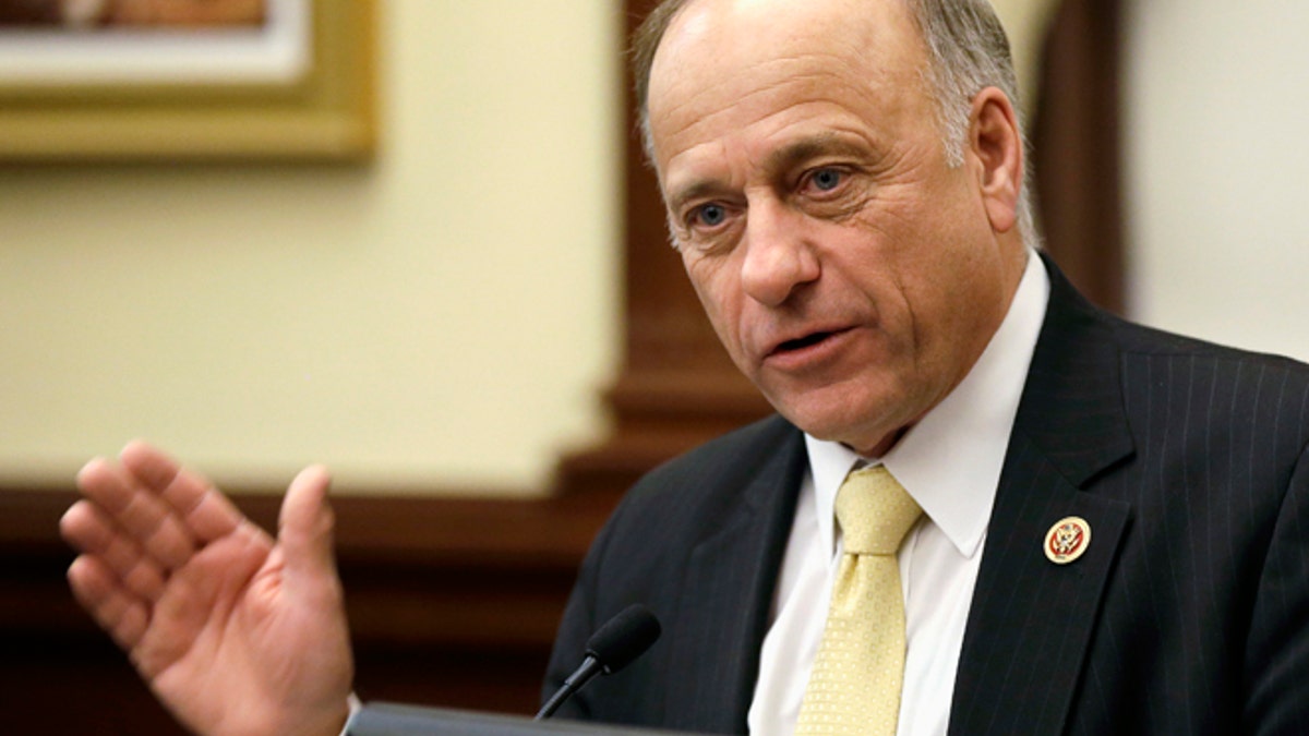 Engulfed in controversy for his past support of white supremacist groups and leaders in light of Saturday's massacre at a Pittsburgh synagogue, Rep. Steve King, R-Iowa, is riding out the closing days of a re-election campaign whose success is suddenly in question. (AP Photo/Charlie Neibergall, File)