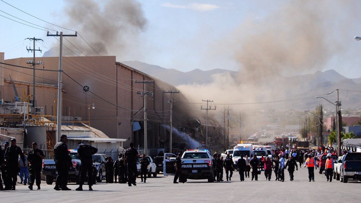 Mexico Factory Fire