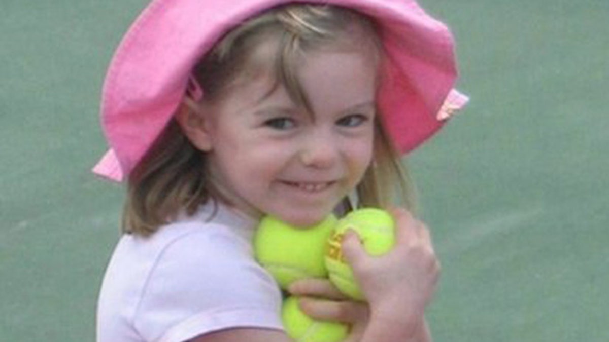 Madeleine McCann before she vanished
