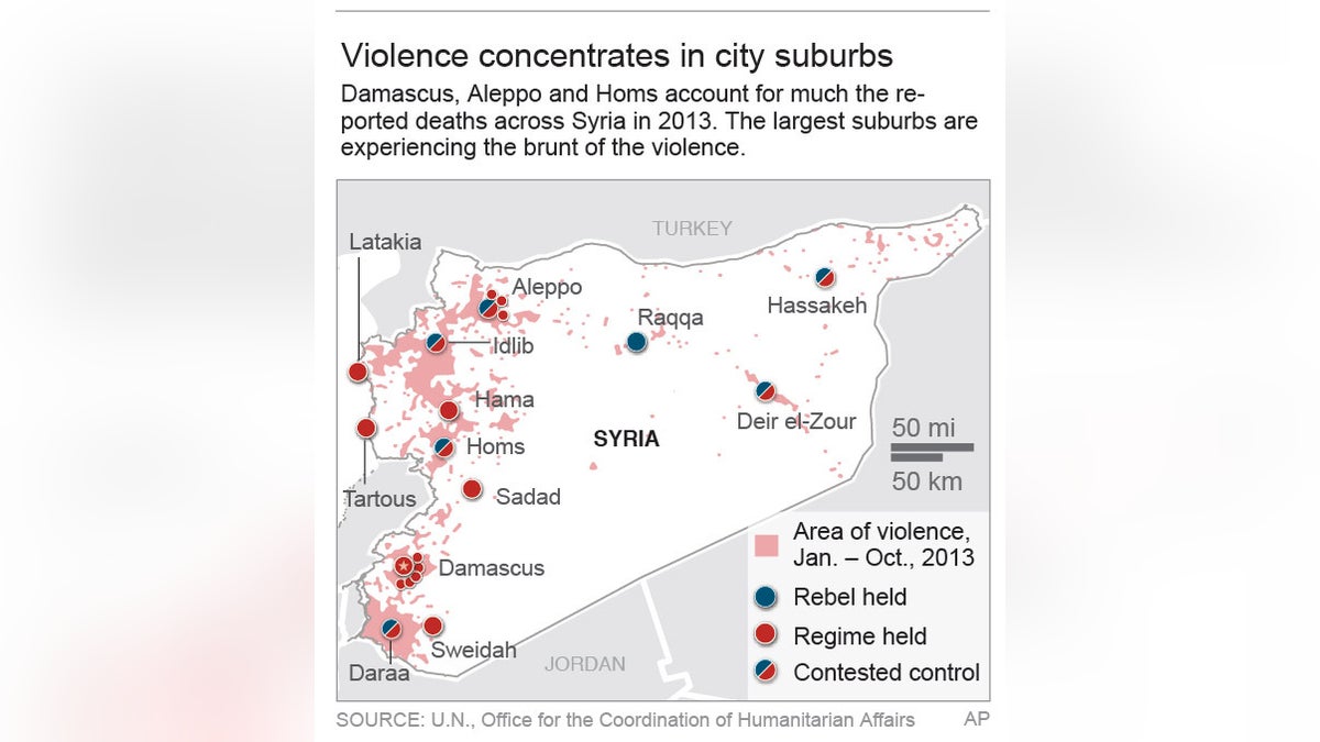 SYRIA VIOLENCE