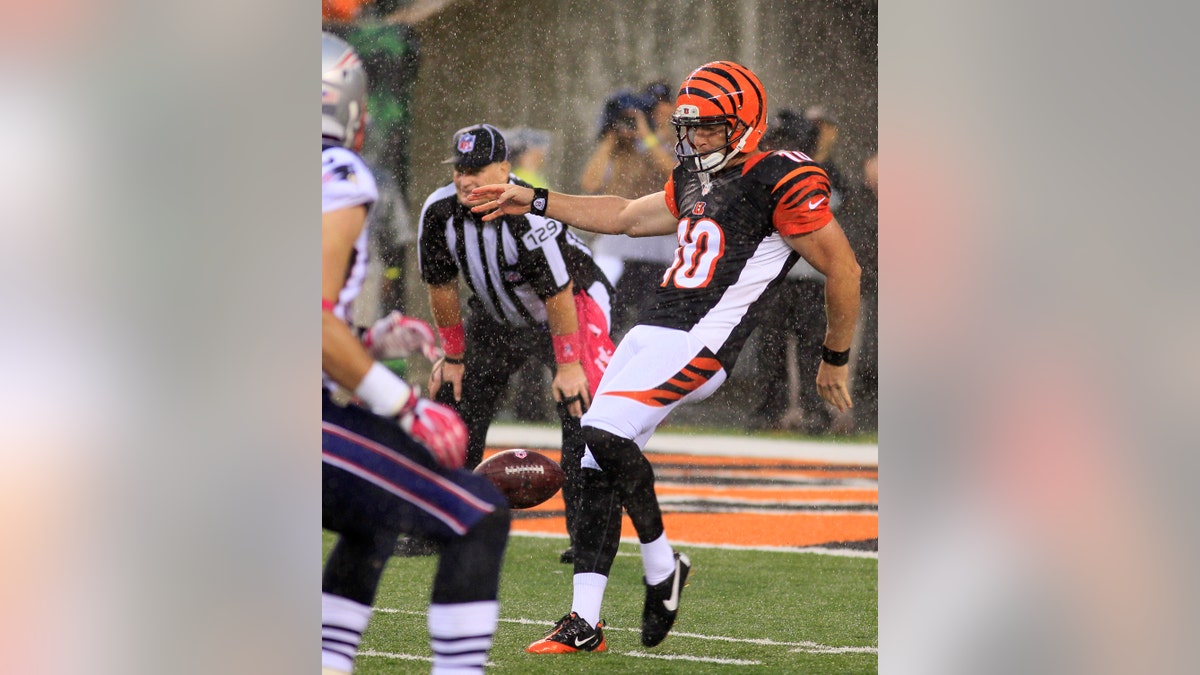 Bengals Impressive Punt Football