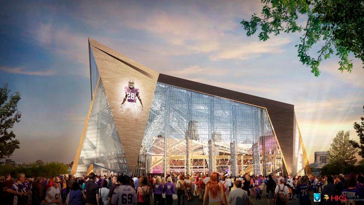 Vikings Stadium Football